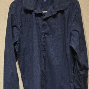 Apt. 9 Slim Fit Long Sleeve Button-Up Shirt – Size 16 (34/35)